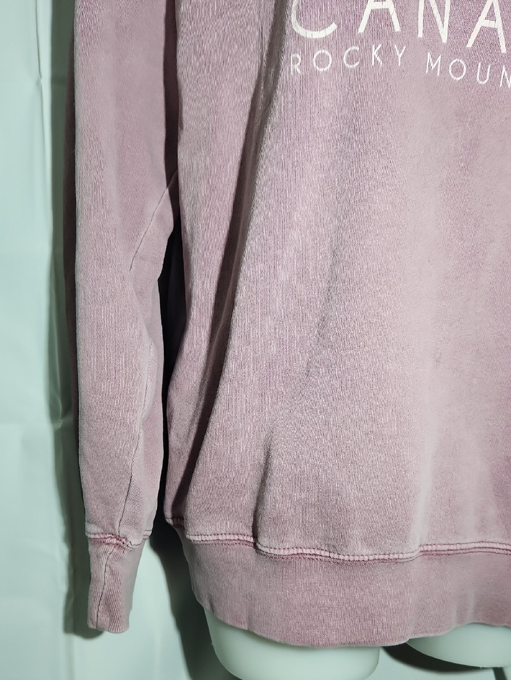 Coastal Culture Women's Mauve Banff Canada Crewneck Sweatshirt - Medium - Picture 4 of 12